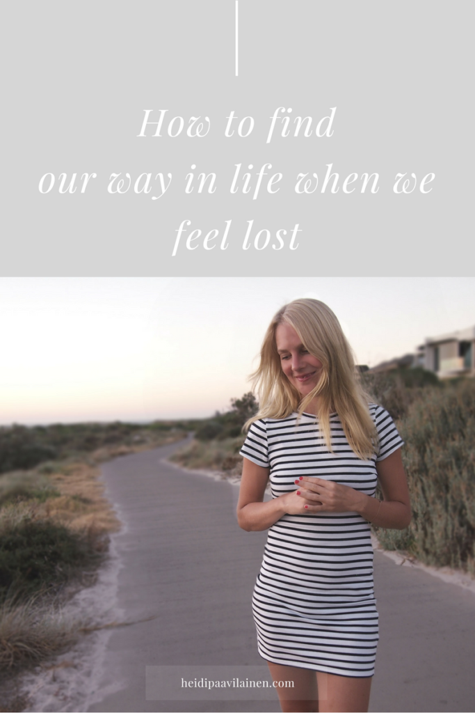 How to find our way in life when we feel lost. How to find your way in life more effortlessly, even if you feel lost. Click through to read the post.