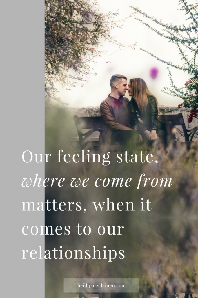 Where we come from matters when it comes to our relationships | Healthy relationships | Relationship advice | Spiritual guidance | Three Principles |